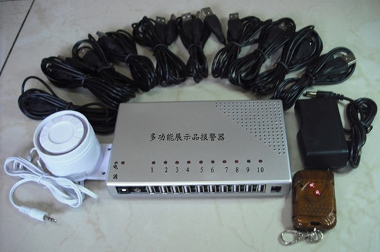 供应USB数码产品防盗器，电脑防盗报警器，笔记本防盗器